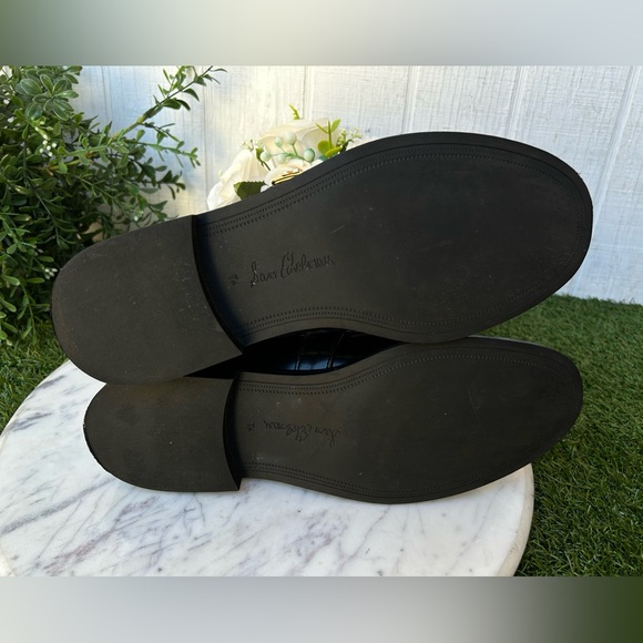 Sam Edelman
Elaina T-Strap Buckle Loafer Black Leather women Sz 8.5 gently used - Picture 16 of 16